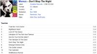 MOMUS - DON'T STOP THE NIGHT (CD audio)