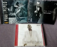 3x CD: TONY CETINSKI - Prah i pepeo, Ako se to zove ljubav, Da capo