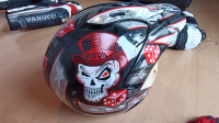 Airoh čelada "gambling skull" za motokros enduro supermoto