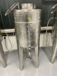 FERMENTOR INOX KONIČNI 250 L - 2 KOS