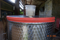inoks cisterna za vino 430 litrov