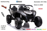 Otroški Buggy 800W na akumulator 24V 14Ah; 4x4