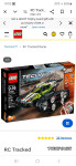 Prodam RC avtomobilček Lego Technic