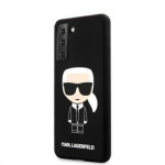 Karl Lagerfeld Iconic Full Body ovitek za Samsung Galaxy S21 Plus, črn