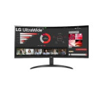 LG 34WR50QC-B monitor, 86,70 cm (34), UWQHD, 100Hz (34WR50QC-B.AEU) -