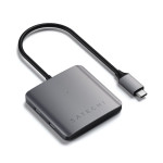 Satechi priklopna postaja, 4x USB-C, do 5 Gbps, siva - odprta embalaža