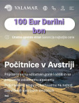 Darilni bon za hotele Valamar Avstrija 100 Eur