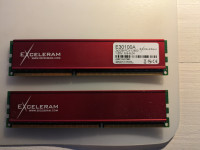 Exceleram RAM 2 x 2GB PC3-12800