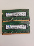 2x 2gb ddr3 ram samsung za prenosnik