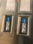 2x Cruical DDR3 4GB 1600 MHz (CT51264BF160BJ)