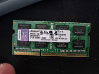 RAM za prenosnik SODIMM DDR3 4GB Kingston KVR1333D3N9/4G