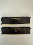 DDR4 ram 16 GB (2x8), Corsair Vengeance LPX, 3200 MHz