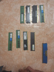 Prodam več ploščic DDR4 ramov cena 5-20eur