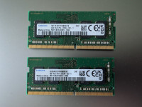 DDR4 RAM 8GB (2x4GB), PC4-3200, Samsung