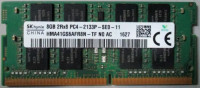 HYNIX 8GB DDR4 RAM DDR4-2133 NON-ECC SODIMM 2RX8 1.2V