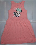 Dekliška obleka brez rokavov Disney Minnie H&M 134/140, 8-10 let