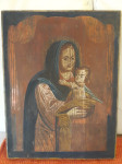 Ortodoksna ikona iz 18stol.- maslena kreda-40×30cm- ORIGINAL