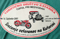 Rally tablica Srečanje veteranov na Katarini