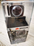 BRAUN športna kamera Champion 360°