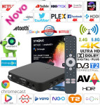 Hibridni Android box 4K DVB-T2 RTV HRT RAI ORF EON T2 NEO A1 VOYO KODI