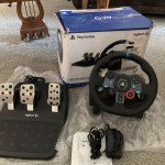 PLAYSTATION G29 Driving Force Racing Wheel in pedala s škatlo