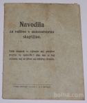 NAVODILA ZA VOLITVE V USTAVOTVORNO SKUPŠČINO 1920