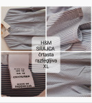 SRAJCA - st. XL ■H&M ■črtasta ■modro-bela