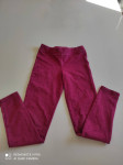 roza dekliške hlače
