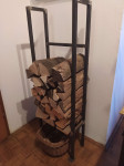 Stojalo, nosilec za drva VxŠxG (100,50,25cm)