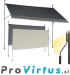 Tenda za balkon 350x80cm antracit ali bež