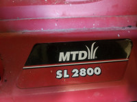 DROBILNIK ZA VEJE MTD SL 2800