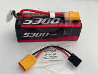 Admiral 5300mAh 4S 14.8V 60C Hard Case LiPo Battery z XT90 konektorjem