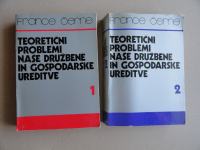 FRANCE ČERNE, TEORETIČNI PROBLEMI NAŠE DRUŽBENE IN GOSPODARS. UREDITVE