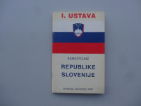 I. USTAVA SAMOSTOJNE REPUBLIKE SLOVENIJE, 1991