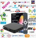 Hibridni Android box 4K DVB-T2 KODI RTV HRT RAI ORF EON T2 NEO A1 VOYO