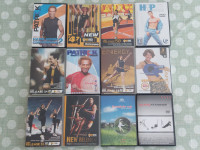 DVD VIDEO FITNES,AEROBIKA,TAI-ČI,HIP HOP,FITNESS NEW RELASE,TRENING...