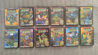 Originalne DVD risanke TMNT Fast Forward 1, TMNT 1.sezona 1-8,10,12,13