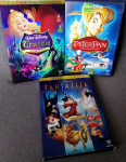 3x DISNEY posebna SLO izdaja: Trnuljčica, Peter Pan, Fantazija (5xDVD)