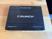 Crunch GTS2400.1D, 1-kanalni ojačevalec za Subwoofer, še v Garanciji!