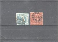 BAYERN, BAVARSKA - ŠTEVILKE -1849-  MI. 2I,4I*, katalog 380€ - (msmk)