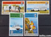 bolnica St. John - Guernsey 1977 - Mi 153/156 -serija, čiste (Rafl01)