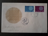 Jugoslavija 1970 - FDC, OPD - Evropa Cept