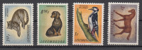 LUKSEMBURG 1963 - živali, kompletna serija, čista