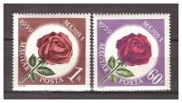 MADŽARSKA 1959 VRTNICE RASTLINE FLORA ** Mi 1581/1582 ** serija (39)