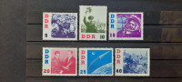 obisk astronavtov - DDR 1961 - Mi 863/868 - serija, čiste (Rafl01)