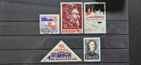 set (35) znamk Rusija 1965 - žigosane znamke (5 znamk) (Rafl01)