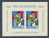 ŠVICA 1962 - Pro Juventute - blok