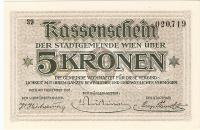 BANK.5 KRONEN JPR1183I-005 (WIEN AVSTRIJA)1918.UNC