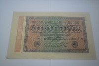 Nemčija bankovec 20 000 Reichmark1923