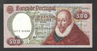 PORTUGALSKA 500 eskudov l. 1970 VF/XF